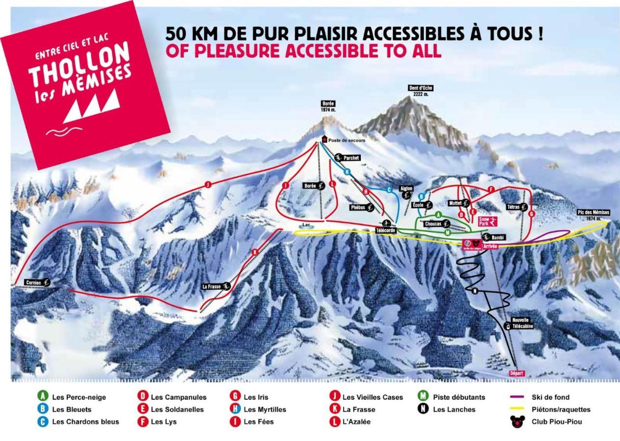 Appartement Tout Confort Montagne Et Lac Leman Thollon-les-Memises Buitenkant foto